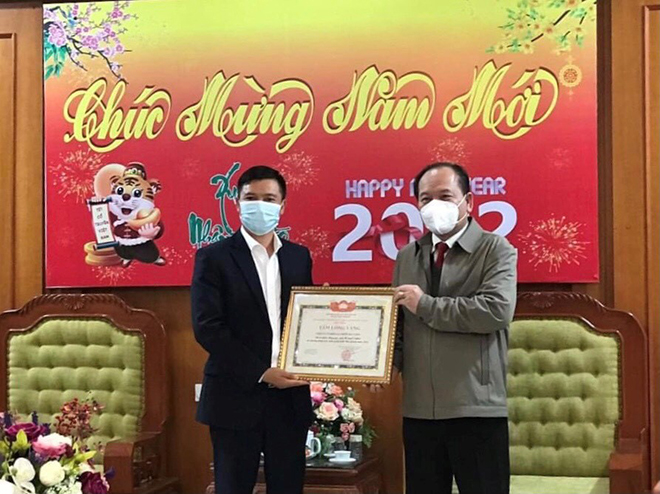 Với những đóng góp đáng quý trong công việc thiện nguyện, vừa qua Đại Phước đã được Ủy ban Mặt trận Tổ quốc Việt Nam tỉnh Bắc Giang ghi nhận danh hiệu Tấm lòng vàng