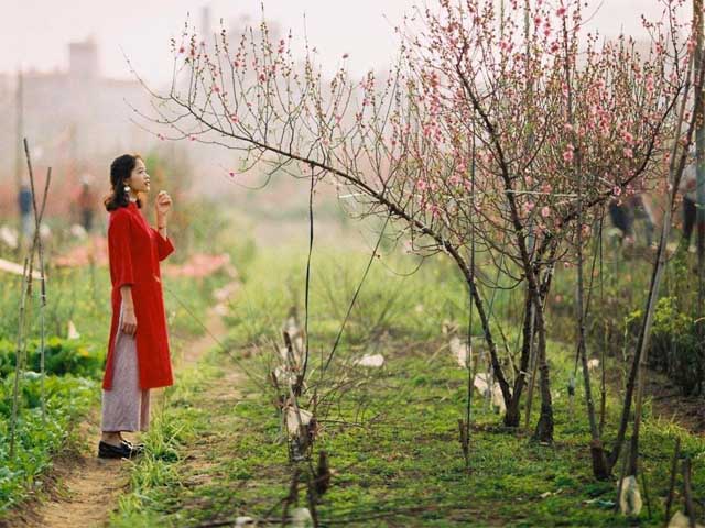 Thời trang - Mặc áo dài Tết - Giữ "hồn" Tết trong lòng người Việt!