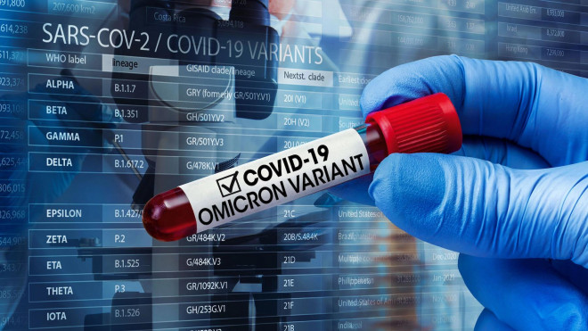 Omicron có các triệu chứng nhẹ hơn và&nbsp;giảm tỷ lệ tử vong xuống 0,1% ở những người bị nhiễm. Ảnh: NBC News.