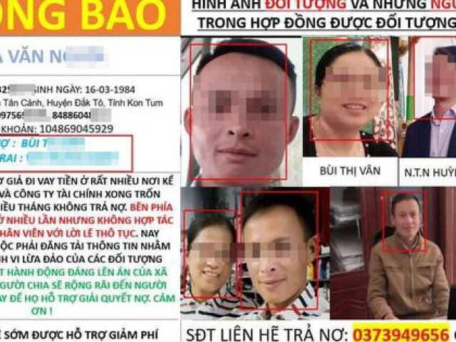 Tin tức trong ngày - Cán bộ xã vay tiền, chủ tịch huyện bị khủng bố đòi nợ