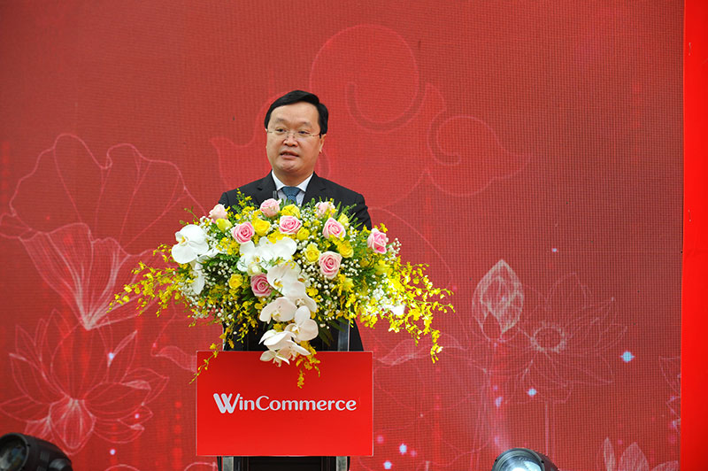 Ông Nguyễn Đức Trung - Chủ tịch UBND tỉnh Nghệ An phát biểu tại sự kiện