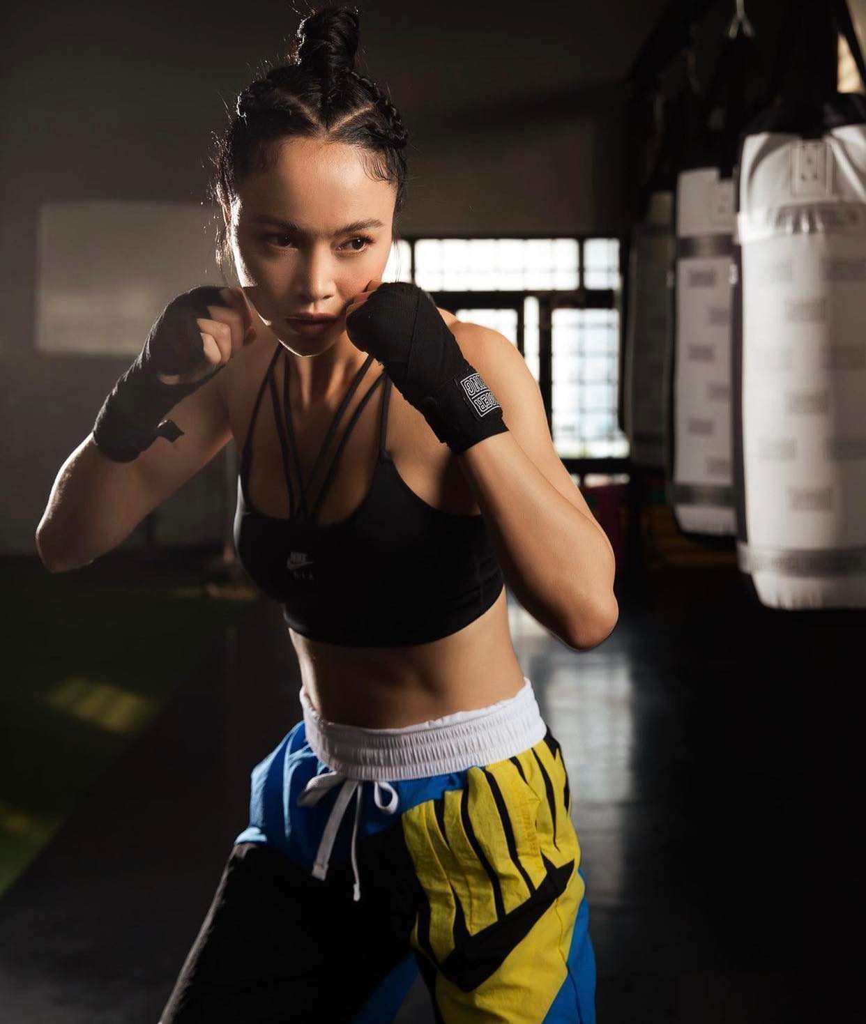 Vũ Ngọc Anh cho biết, gần đây, cô đang kết thân với bộ môn boxing để chuẩn bị quay lại với một dự án điện ảnh.