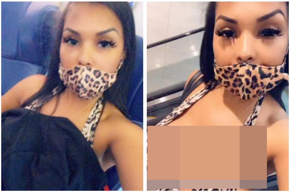 Eva J Marie cũng bị từ chối lên máy bay vì lựa chọn trang phục gợi cảm.