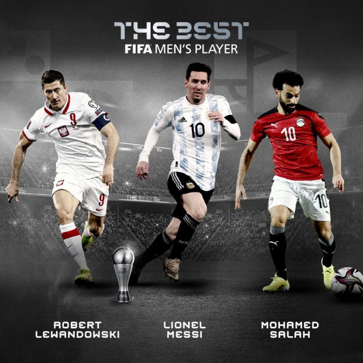 Lewandowski có thể vượt qua&nbsp;Messi ở FIFA The Best, sau khi bị đối thủ đánh bại ở cuộc đua Quả bóng vàng?