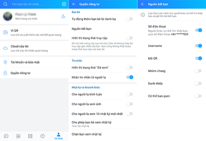 Cách kiểm soát nguồn kết bạn trên Zalo, tránh làm phiền - 1
