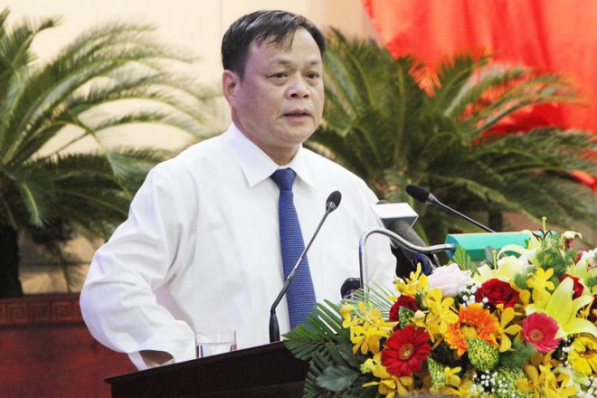 Ông Võ Ngọc Đồng, Giám đốc Sở Nội vụ TP Đà Nẵng kiêm Chủ tịch UBND huyện Hoàng Sa.