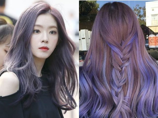 Làm đẹp - Tóc tím chính là hot trend của năm 2022