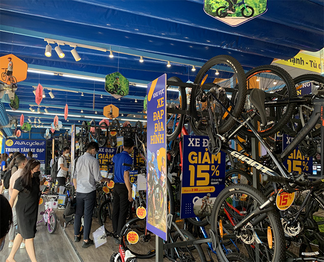 AVACycle mang đến bộ sưu tập với đa dạng chủng loại xe đạp, từ xe địa hình, thể thao, đến xe đạp đường phố,...