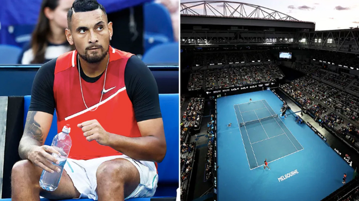 Kyrgios khó chịu khi tưởng khán giả la ó mình