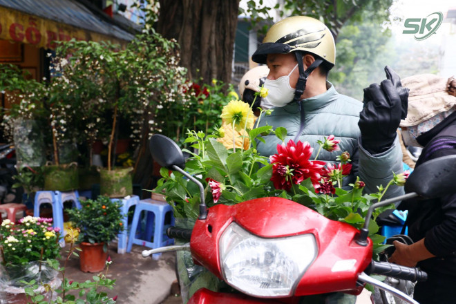 Mặc dù là chợ hoa cây cảnh bán quanh năm nhưng vào dịp Tết, chợ hoa này trở nên nhộn nhịp nhất.
