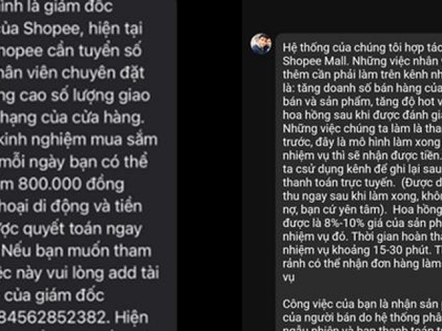 Kinh doanh - Mạo danh sàn thương mại điện tử để lừa đảo hàng trăm triệu đồng