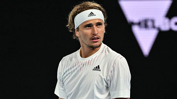 Zverev vẫn chưa có dấu hiệu bị gây khó dễ trong 2 trận đầu tiên