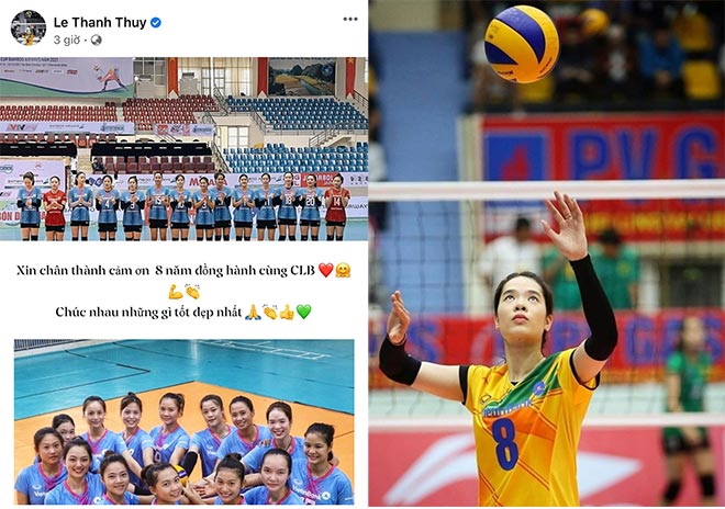 Trước đó, Lê Thanh Thúy đã ra đi ngay sau khi giải VĐQG 2021 kết thúc