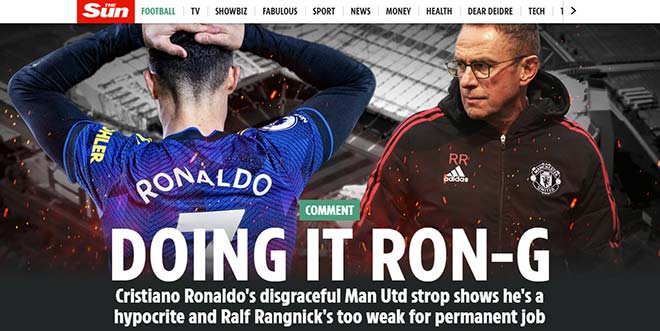 Báo Anh tố Ronaldo “đạo đức giả”, khẳng định sẽ chia tay MU mùa hè này - 2