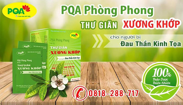 PQA Phòng Phong được bảo chế từ 100% thảo dược quý từ thiên nhiên kết hợp công nghệ hiện đại