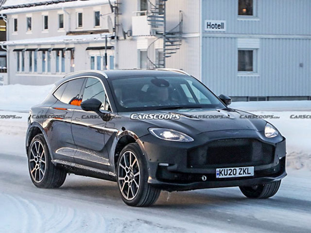 Tin tức ô tô - Aston Martin DBX phiên bản hiệu suất cao bị bắt gặp trên đường thử