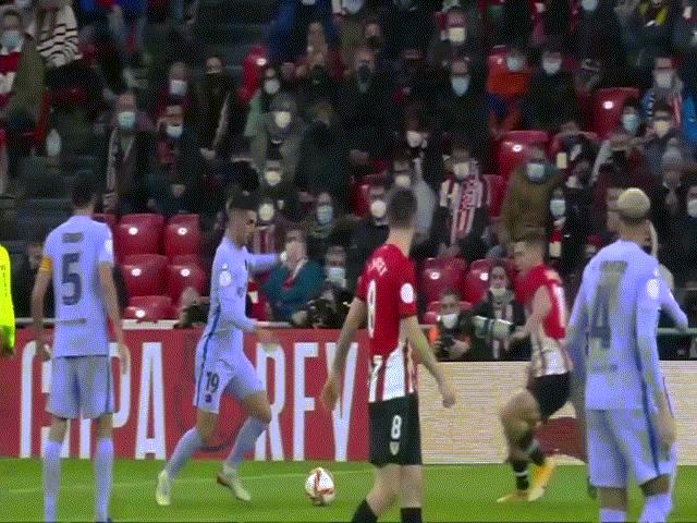 Bóng đá - Video bóng đá Bilbao - Barcelona: Mãn nhãn siêu phẩm, "tội đồ" trong hiệp phụ (Cúp Nhà vua)