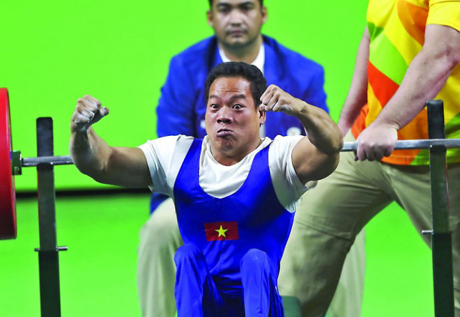 Indonesia xung phong đăng cai ASEAN Paralympic thay VN sẽ có cơ hội cho những VĐV khuyết tật như Lê Văn Công tỏa sáng. Ảnh: CTV