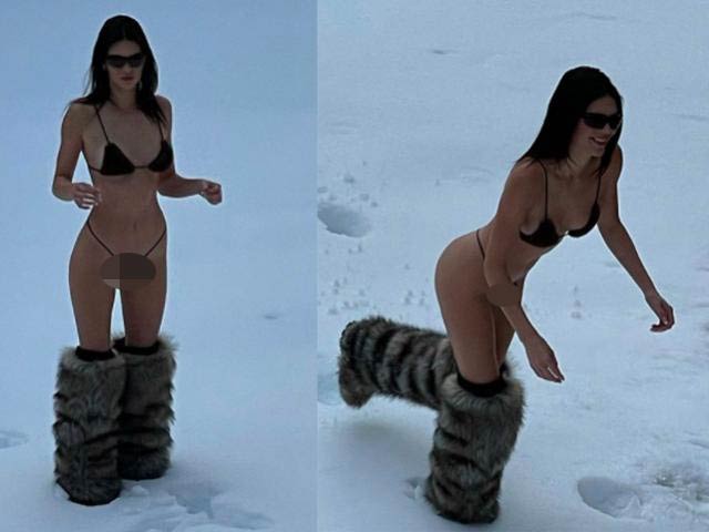 Thể thao - Mỹ nhân "triệu người "mê" mặc bikini bé xíu tắm tuyết: Học ngôi sao thể thao