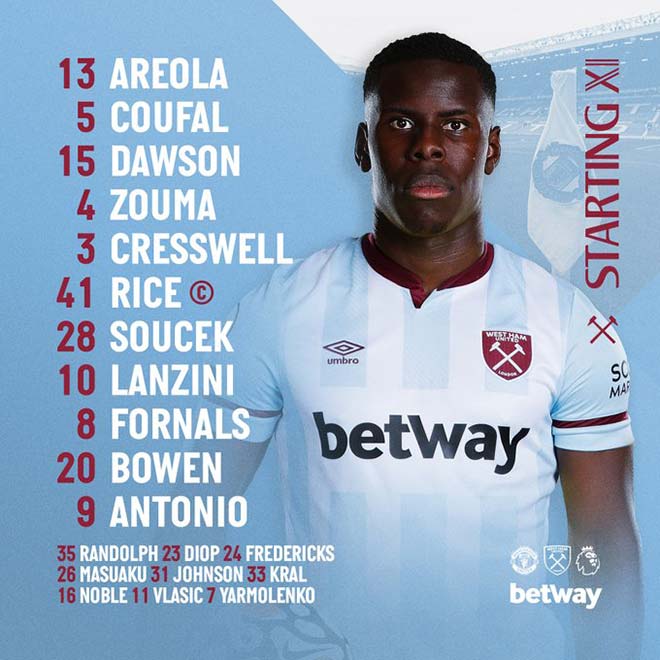 Trực tiếp bóng đá MU - West Ham: Rashford ghi bàn quý hơn vàng (Vòng 23 Ngoại hạng Anh) (Hết giờ) - 5