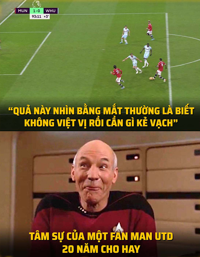 Với fan MU thì luôn luôn đúng.