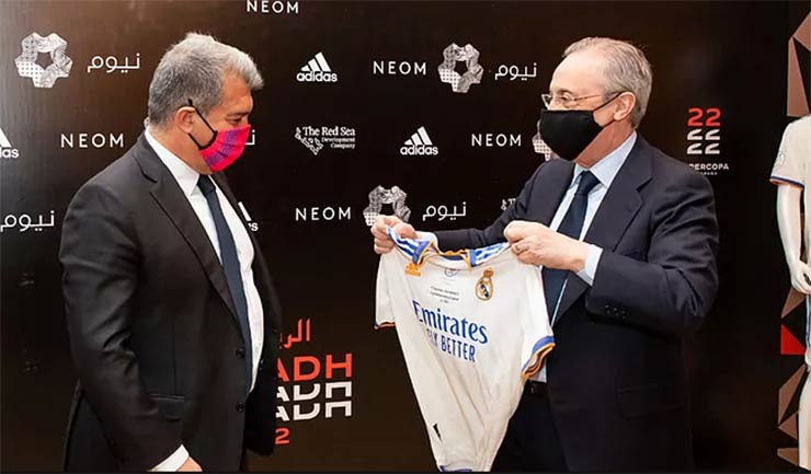 Hai chủ tịch Laporta &amp; Perez của Barcelona &amp; Real Madrid
