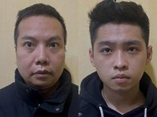 Nguyễn Trung Kiên và Bùi Anh Quân đã bị cơ quan công an ra lệnh bắt bị can để tạm giam