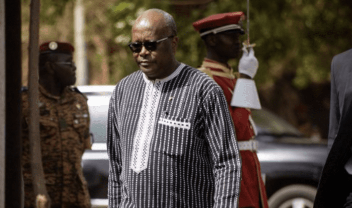 Tổng thống Burkina Faso Roch Marc Christian Kabore. Ảnh:&nbsp;Sophie Garcia