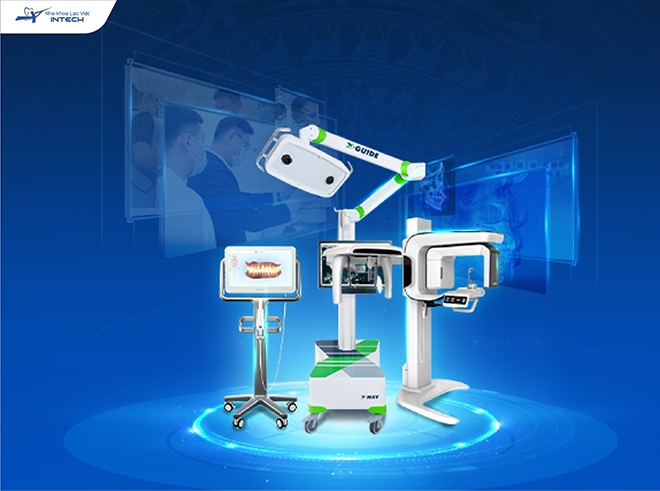 Nha khoa Lạc Việt Intech sở hữu nhiều trang thiết bị công nghệ hiện đại