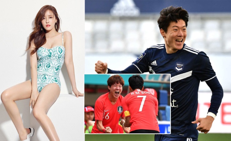 Tiền đạo Hwang Ui Jo hẹn hò mỹ nhân nóng bỏng Hyomin