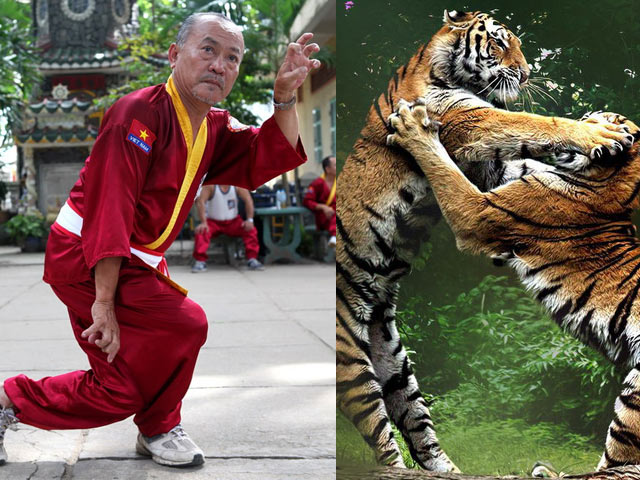 Thể thao - Độc đáo võ hổ ở Việt Nam: Những chiêu thức ác hiểm, nghe thấy đã khiếp