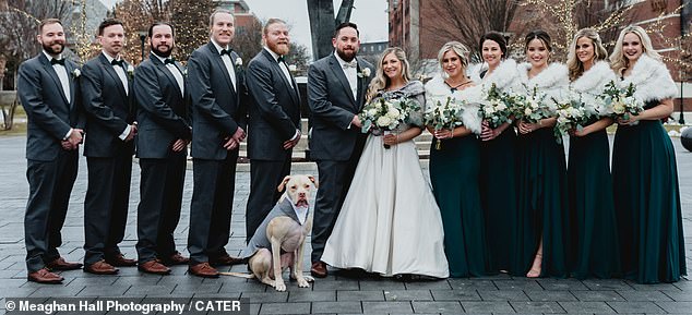 Chó cưng gây chú ý trong đám cưới khi được chọn làm phù rể - 13