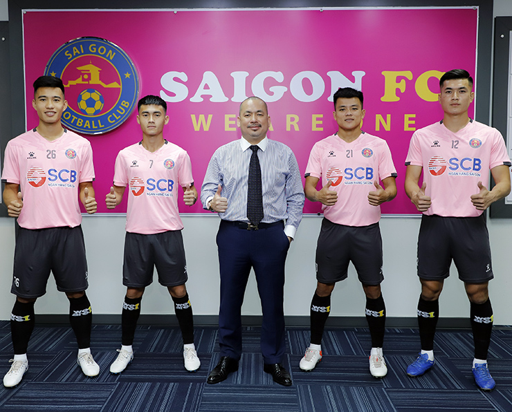 CLB Sài Gòn công bố thông tin 4 cầu thủ trẻ sắp sang Nhật Bản thi đấu.