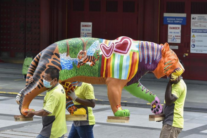 Các nước châu Á trang trí linh vật hổ như thế nào? - 3