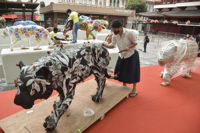 Các nước châu Á trang trí linh vật hổ như thế nào? - 4