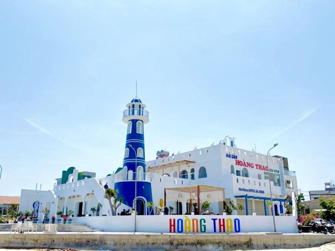 Toàn cảnh của nhà hàng Hoàng Thao Seaview - Ảnh: Hoàng Thao Seaview