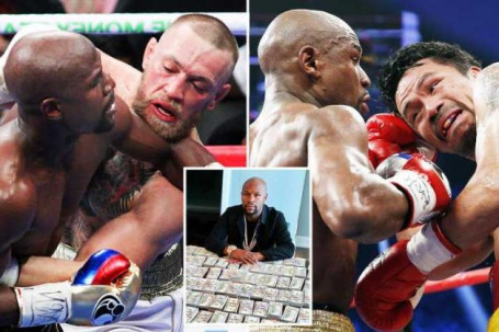 Mayweather kiếm tiền khủng khiếp, đánh 2 trận mang về gần tỷ USD