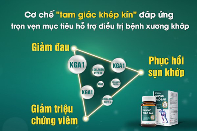 Khương Thảo Đan: Không chỉ giúp giảm đau mà còn phục hồi sụn khớp thoái hóa hiệu quả! - 1