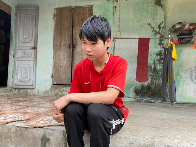 Đức Anh chỉ mong muốn năm mới có kết quả học tập tốt hơn và muốn bố về thăm em một lần.