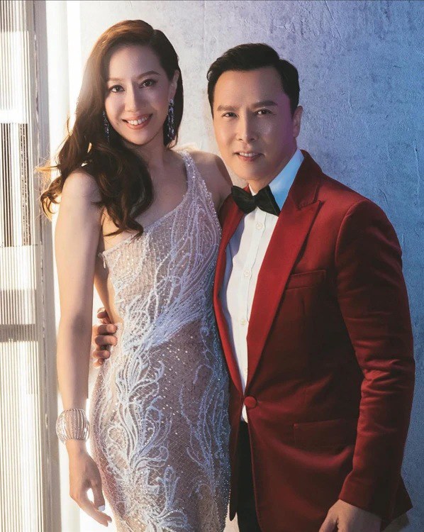 Cặp đôi nổi tiếng của điện ảnh Hoa ngữ: Chân Tử Đan và hoa hậu Uông Thi Thi.