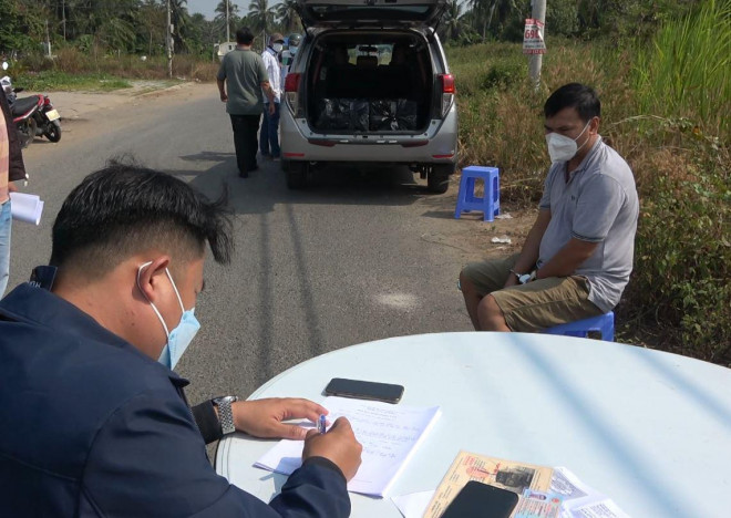 Lập biên bản vi phạm