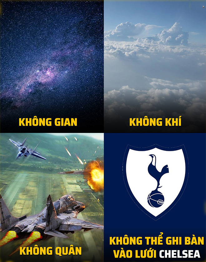 Tottenham không thể ghi bàn vào lưới Chelsea ở mùa giải năm nay.
