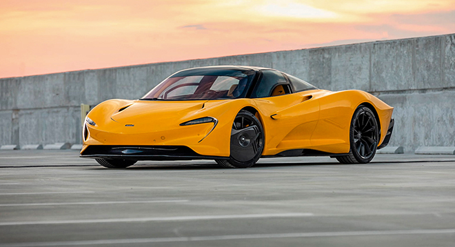 Siêu xe triệu đô McLaren Speedtail đầu tiên lên sàn đấu giá - 1