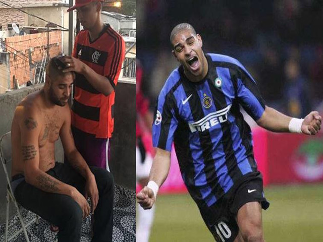 Bóng đá - Hoàn cảnh hiện tại của "Hoàng đế" Adriano khiến nhiều người kinh ngạc
