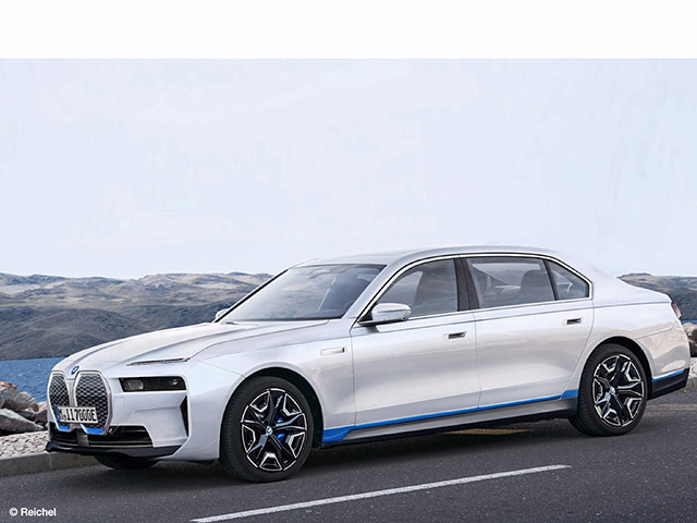 Tin tức ô tô - Xe điện BMW i7 lộ ảnh phác thảo và xác định phân khúc cạnh tranh