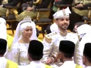 Đám cưới 10 ngày đêm trong cung điện vàng của công chúa Brunei