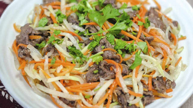 Để giảm cân, chữa béo phì nên ăn su hào luộc, nộm, hạn chế xào.