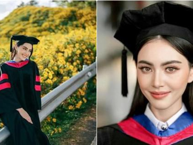 Bạn trẻ - Cuộc sống - "Hot girl" Thái Lan Mai Davika nhận bằng thạc sĩ, cộng đồng mạng khen "vừa xinh vừa giỏi"