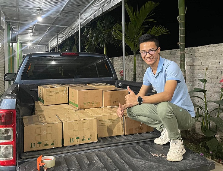 Ông Phạm Văn Long chia sẻ kết quả kinh doanh của doanh nghiệp vẫn tăng trong năm 2021 vừa qua