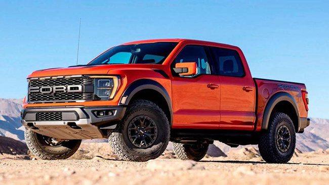 1. Ford F-Series (doanh số: 726.003 chiếc)
